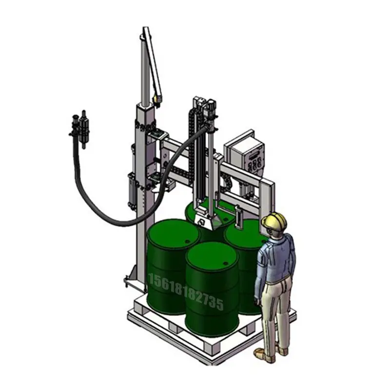 200KG摆臂式灌装机-高精度灌装设备-